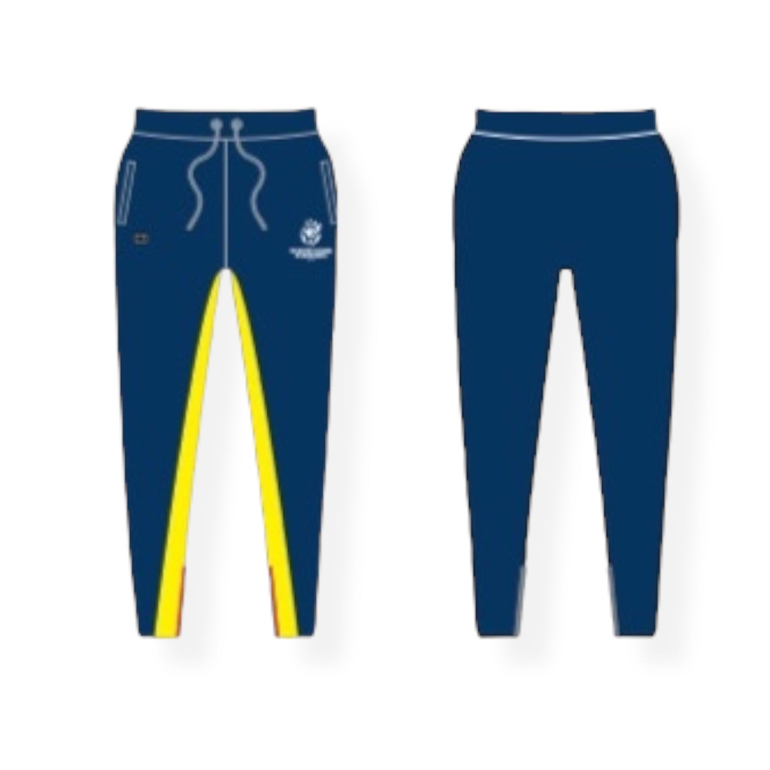 Navy Blue/Yellow Sweats